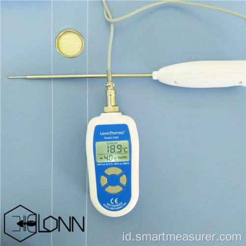 IP68 akurasi tinggi termometer genggam digital 0,5C untuk dapur